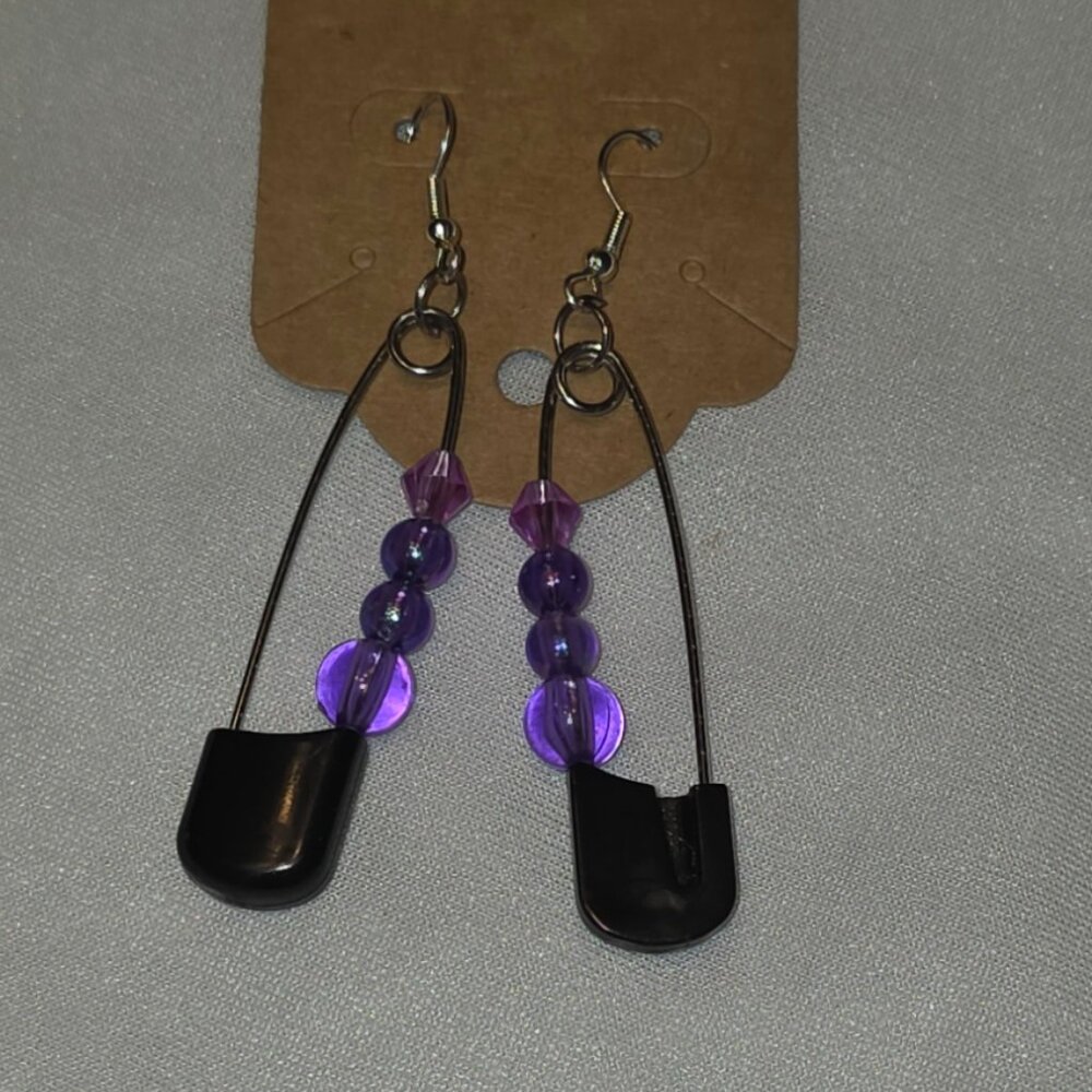 Handmade Earrings Beaded Jewelry Unique Artsy Whimsigoth